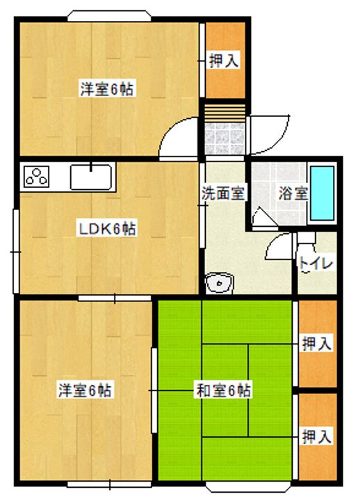コアロードの間取り