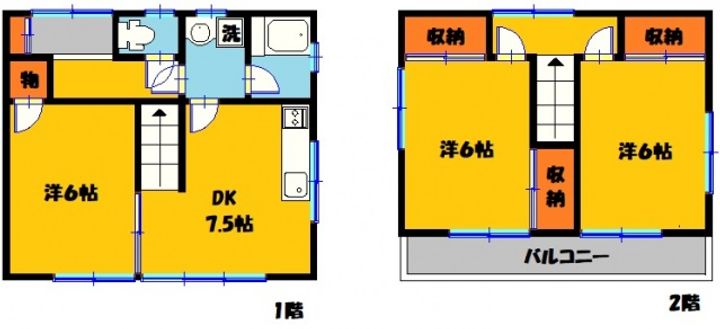 栃木県宇都宮市針ケ谷1(一戸建)の賃貸物件の間取り