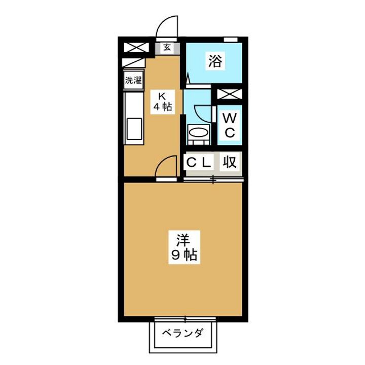 メゾンソレイユの間取り