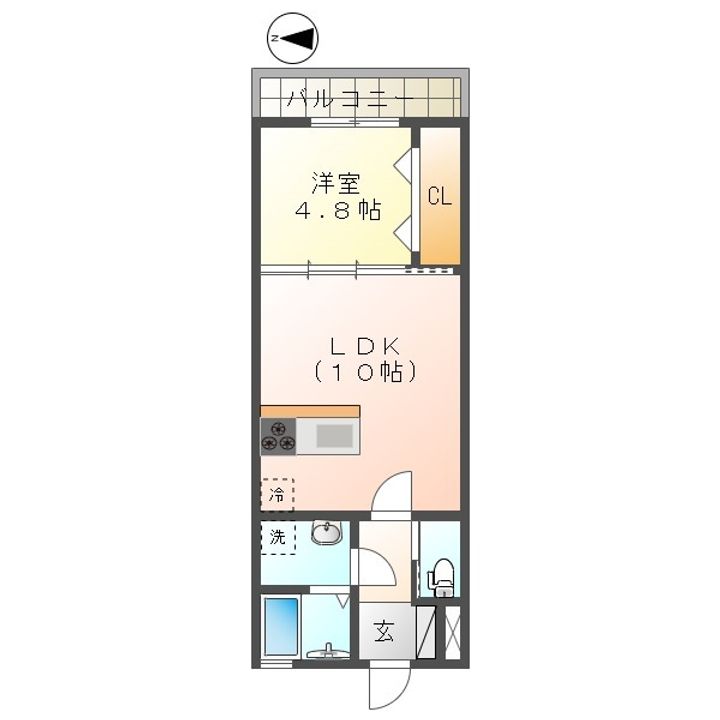 SevenStars栄田町の間取り