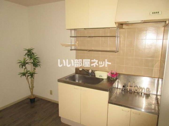 埼玉県狭山市鵜ノ木(アパート)の賃貸物件のキッチン
