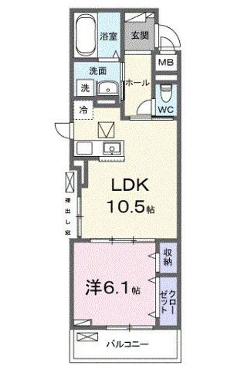 アウル吉祥寺南の間取り