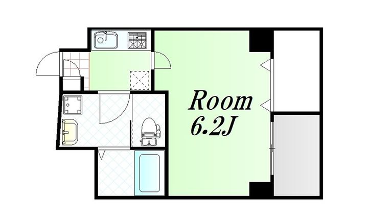大阪府大阪市淀川区西三国3(マンション)の賃貸物件の間取り
