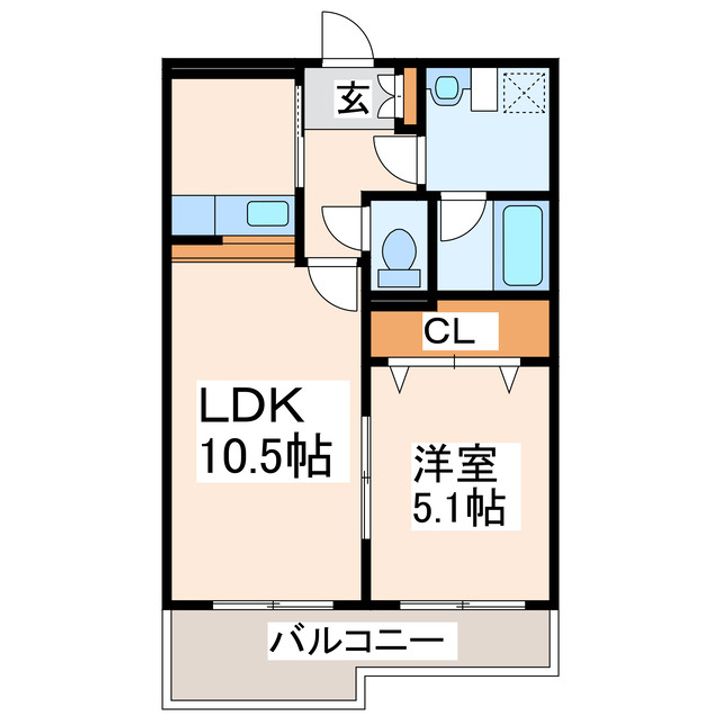 アネックスM1の間取り