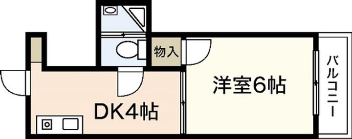 第5野地ビルの間取り