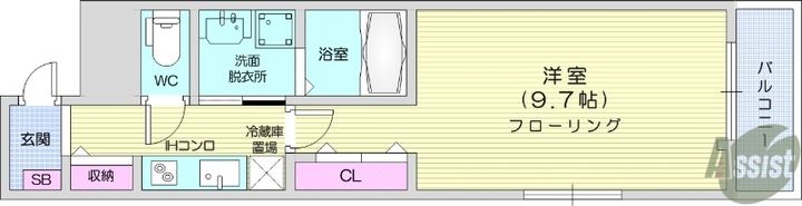 ソルアルモニーの間取り