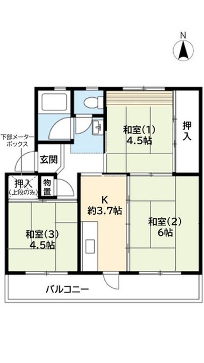 URひよどり台の間取り