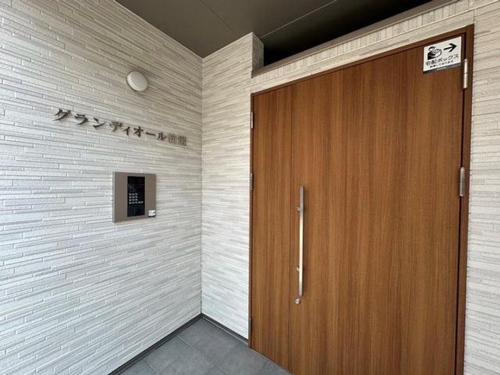 グランディオール杭瀬の地図
