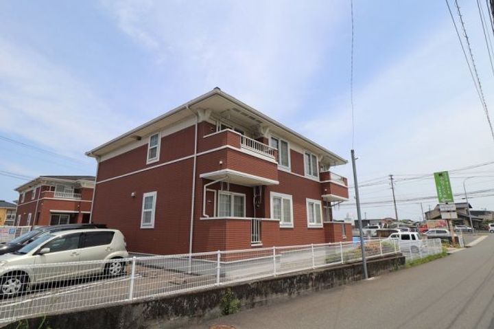サンリット上万田Bの外観
