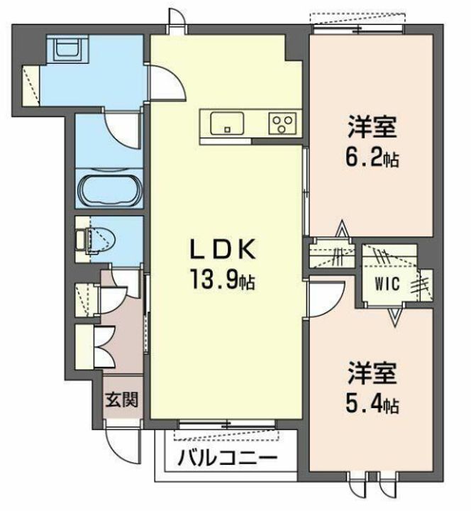 ゼルコバIIの間取り