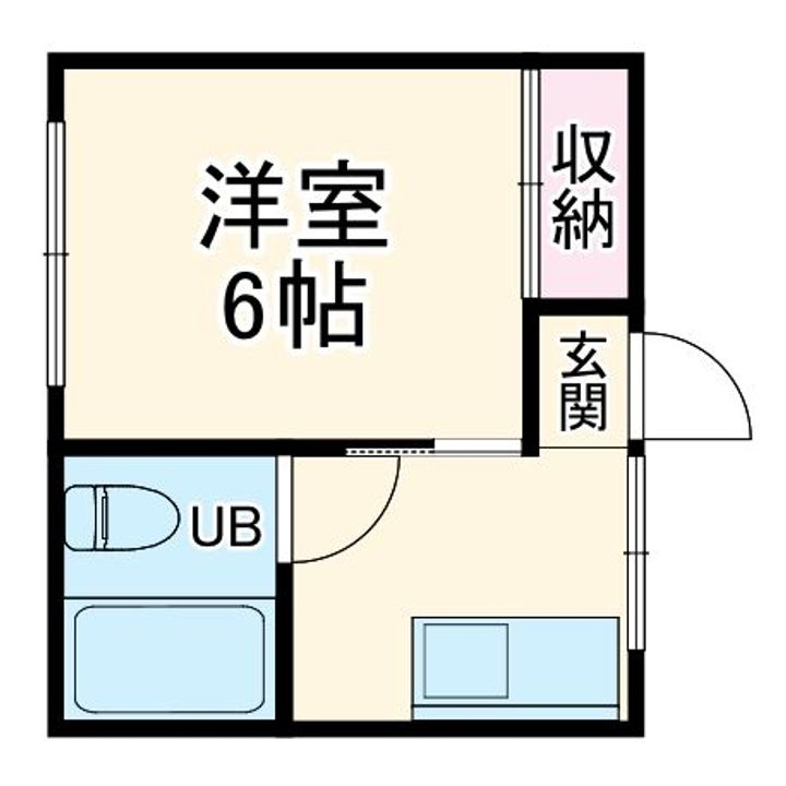 コーポ温海の間取り