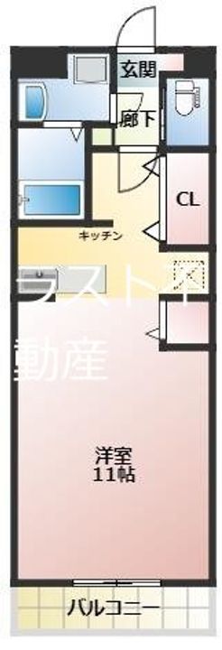 リバーヒルズの間取り