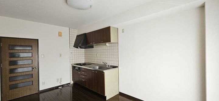 香川県三豊市三野町下高瀬(マンション)の賃貸物件のキッチン