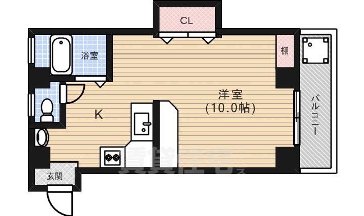 葛城マンションの間取り
