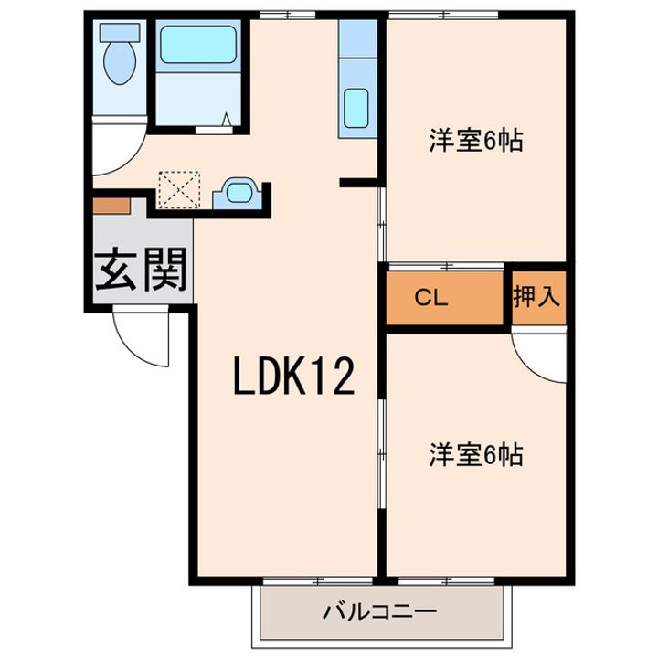 メゾンエスポワールの間取り