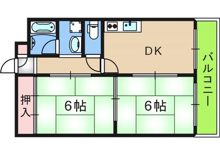 メゾンモンマタンの間取り