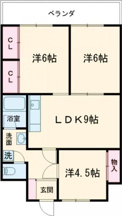 延命寺マンションの間取り