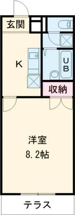 アンプルールフェールK-1の間取り