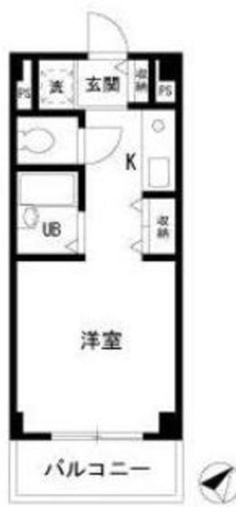 日興狛江マンション2の間取り