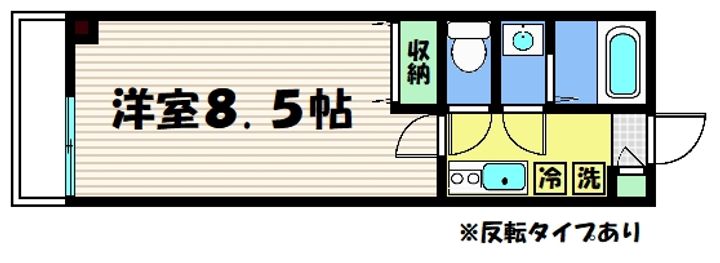 フラッティ葛野七条の間取り
