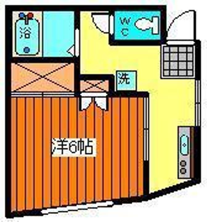 コーポ鈴木の間取り