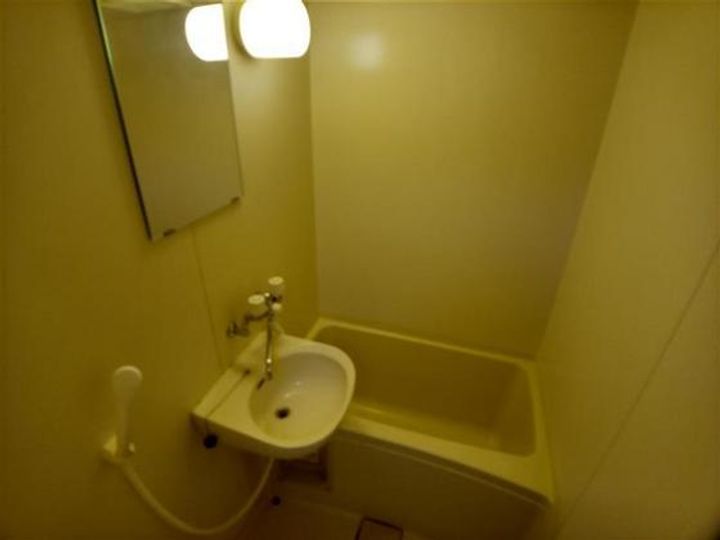 岡山県岡山市中区国富(マンション)の賃貸物件の風呂