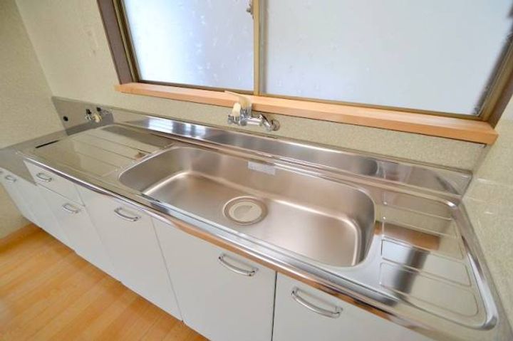 広島県広島市安芸区畑賀1(一戸建)の賃貸物件のキッチン