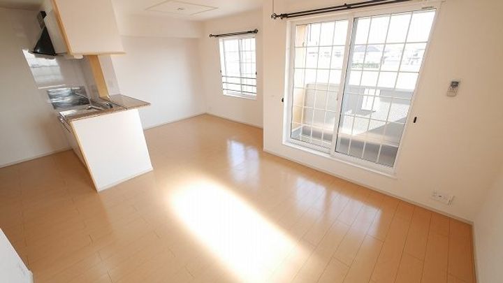 栃木県大田原市末広1(アパート)の賃貸物件の居間