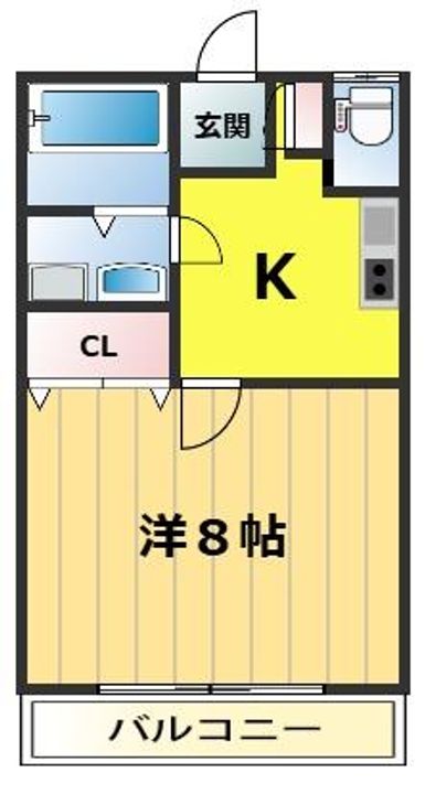 シェ・ブーロー吉美の間取り