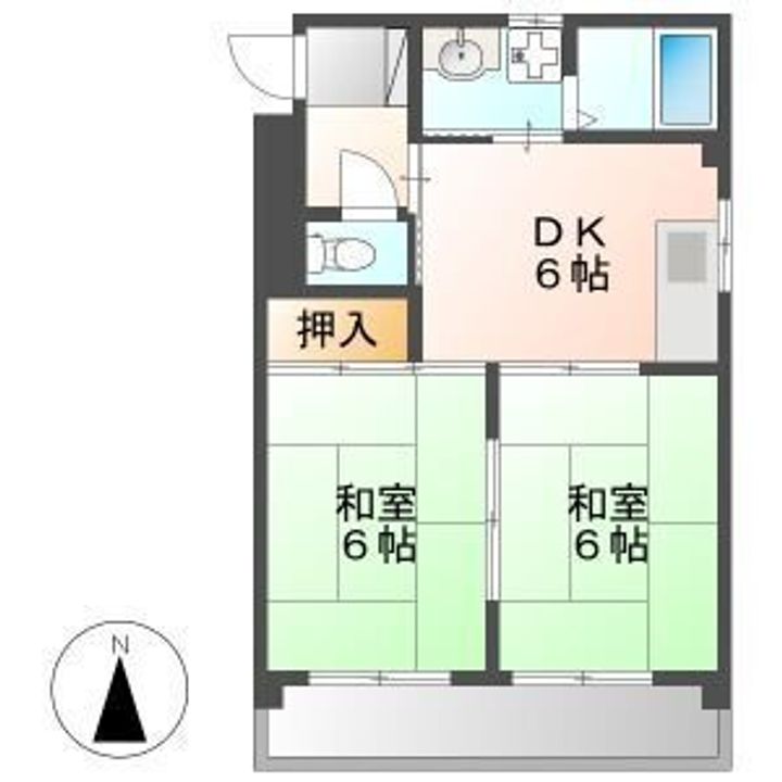 サンセット88の間取り
