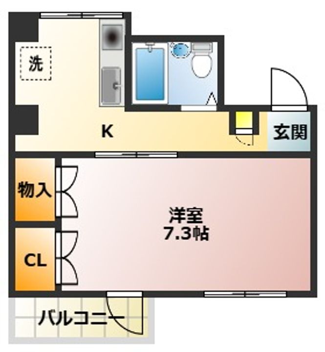 グランダムタバタの間取り