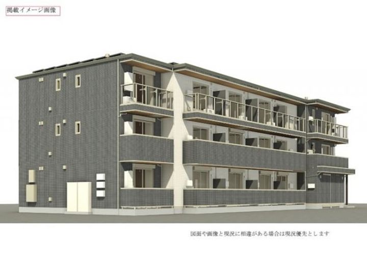 福島県郡山市赤木町(アパート)の賃貸物件の外観