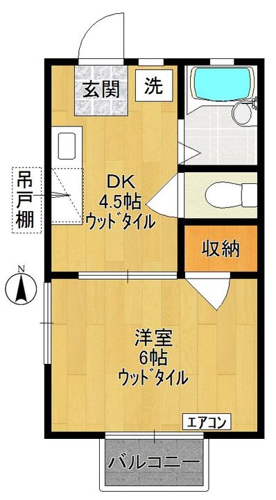 カームIIの間取り