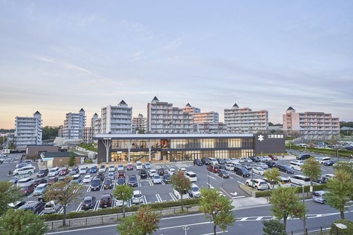 UR日進香久山花の街の地図
