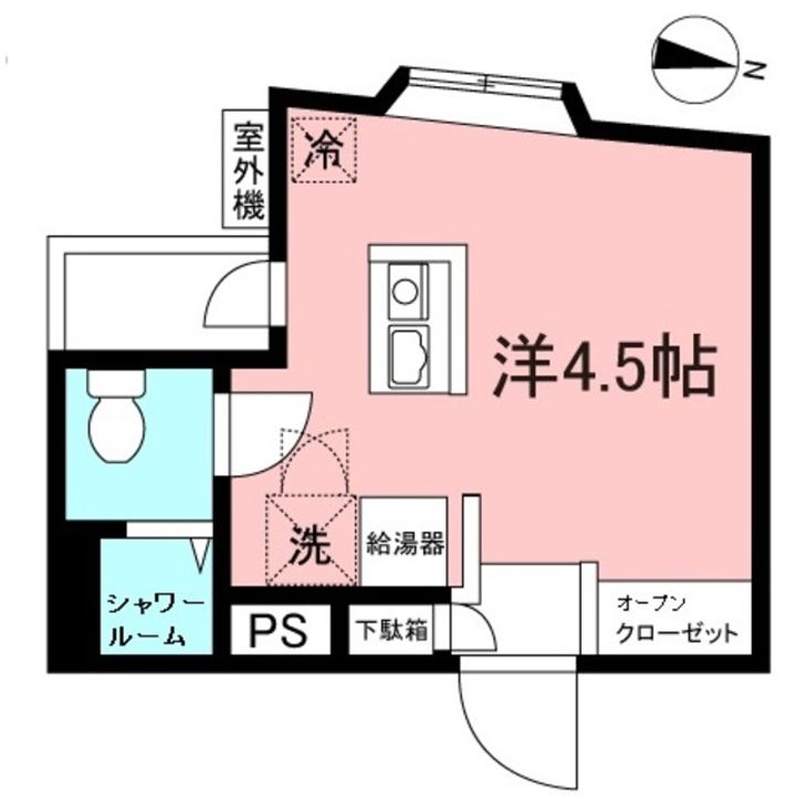 ヌイリューフの間取り