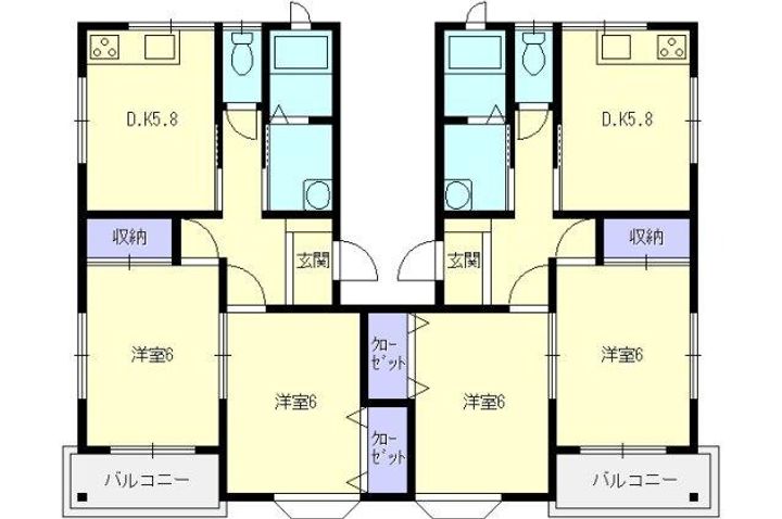 ロイヤルパレスの間取り