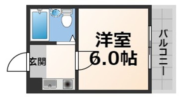 大宝小阪CTハウスの間取り