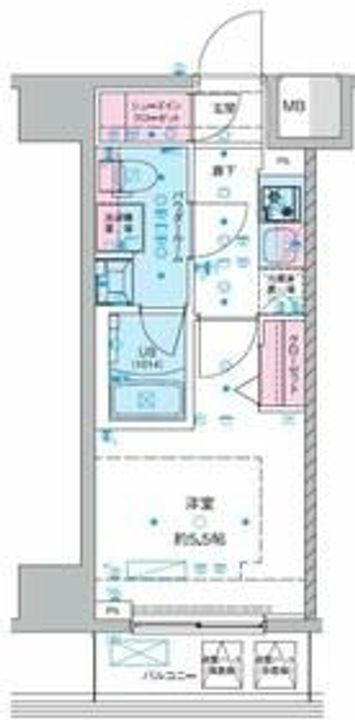 GENOVIA西川口IIIの間取り