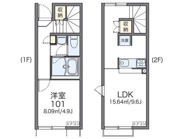 東京都稲城市百村(一戸建)の賃貸物件の間取り