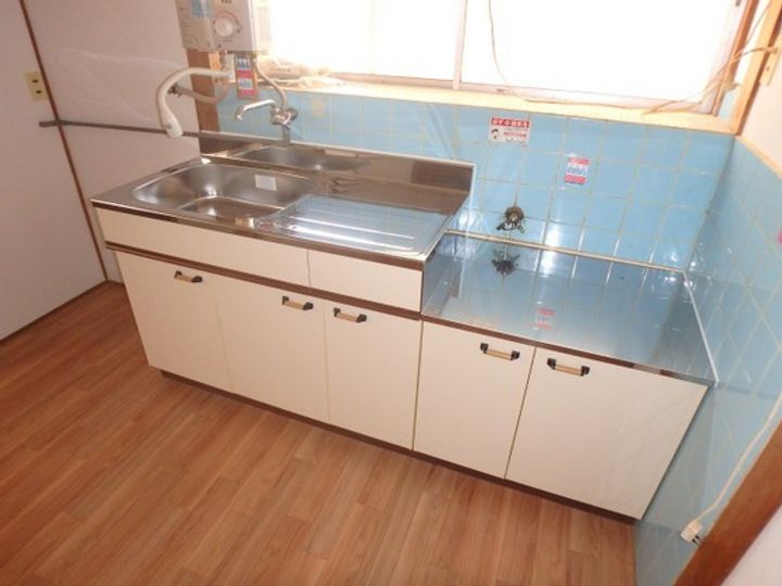 広島県広島市西区己斐上3(一戸建)の賃貸物件のキッチン