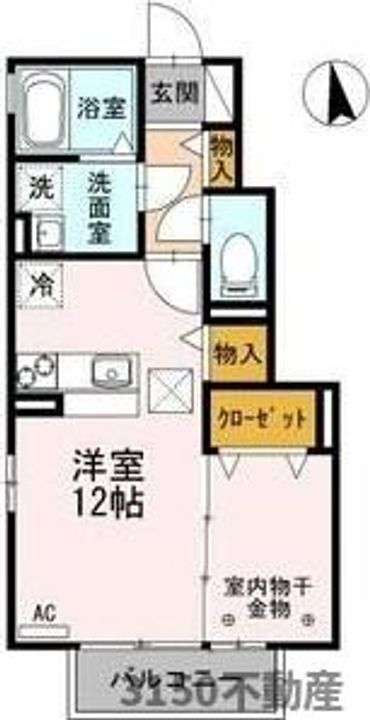 岐阜県岐阜市須賀3(アパート)の賃貸物件の間取り