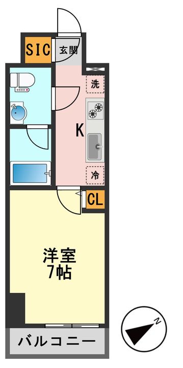 東京都葛飾区東金町6(マンション)の賃貸物件の間取り