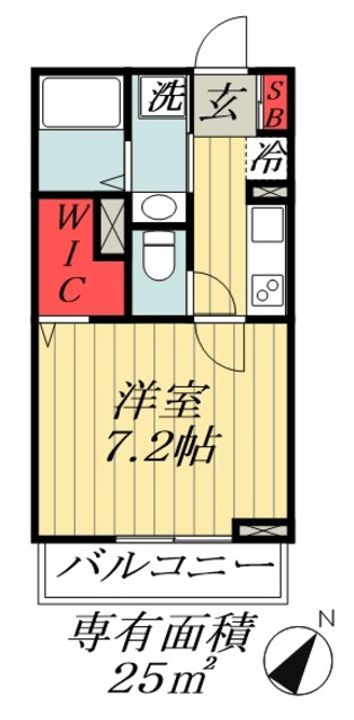 千葉県浦安市海楽1(アパート)の賃貸物件の間取り