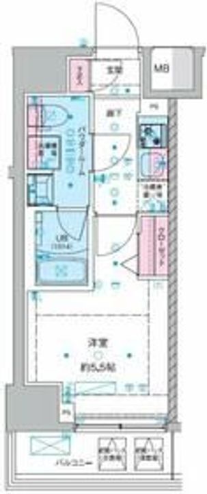 GENOVIA西川口IIIの間取り