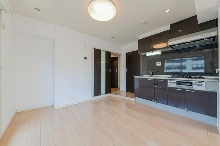 高輪SYマンションの居間