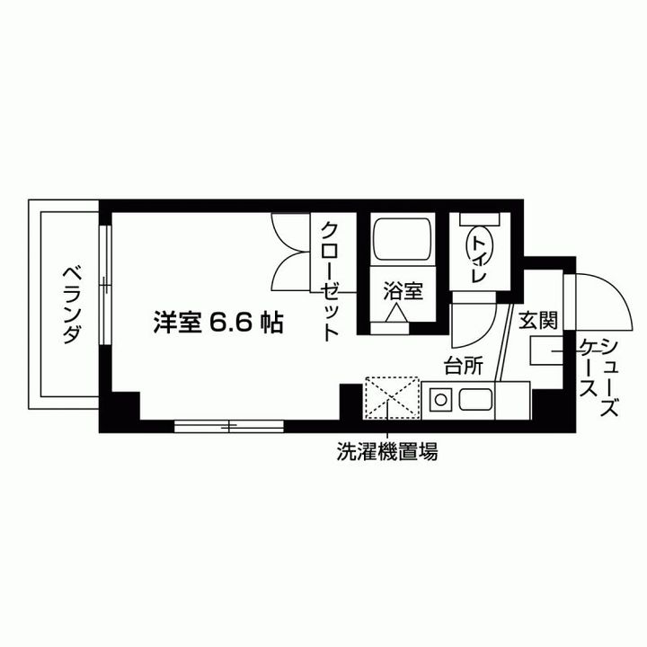 Blume武庫之荘の間取り