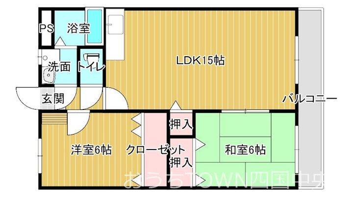 シトラスハーモニーの間取り