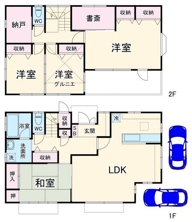 埼玉県志木市本町6(一戸建)の賃貸物件の間取り