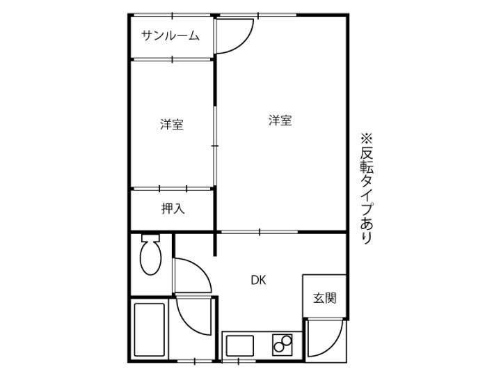 キャッスルCの間取り