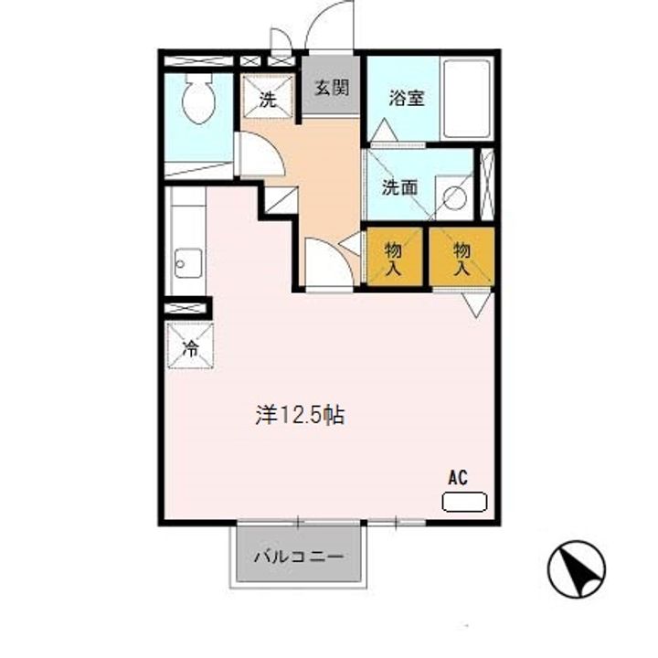 サルドセジュールの間取り